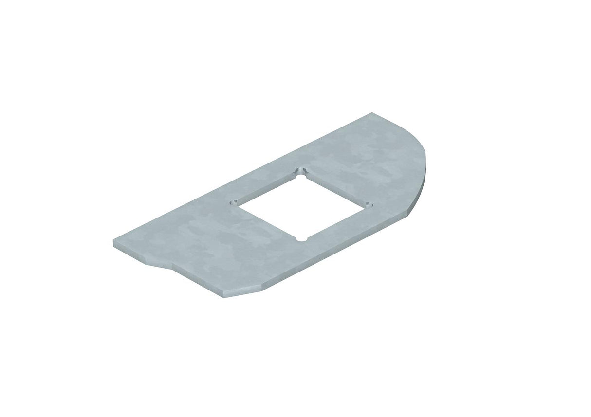 BETTERMANN Vollplatte Mod-Jack 1f edst MPRM2 1LE ohne Beschriftungsfeld