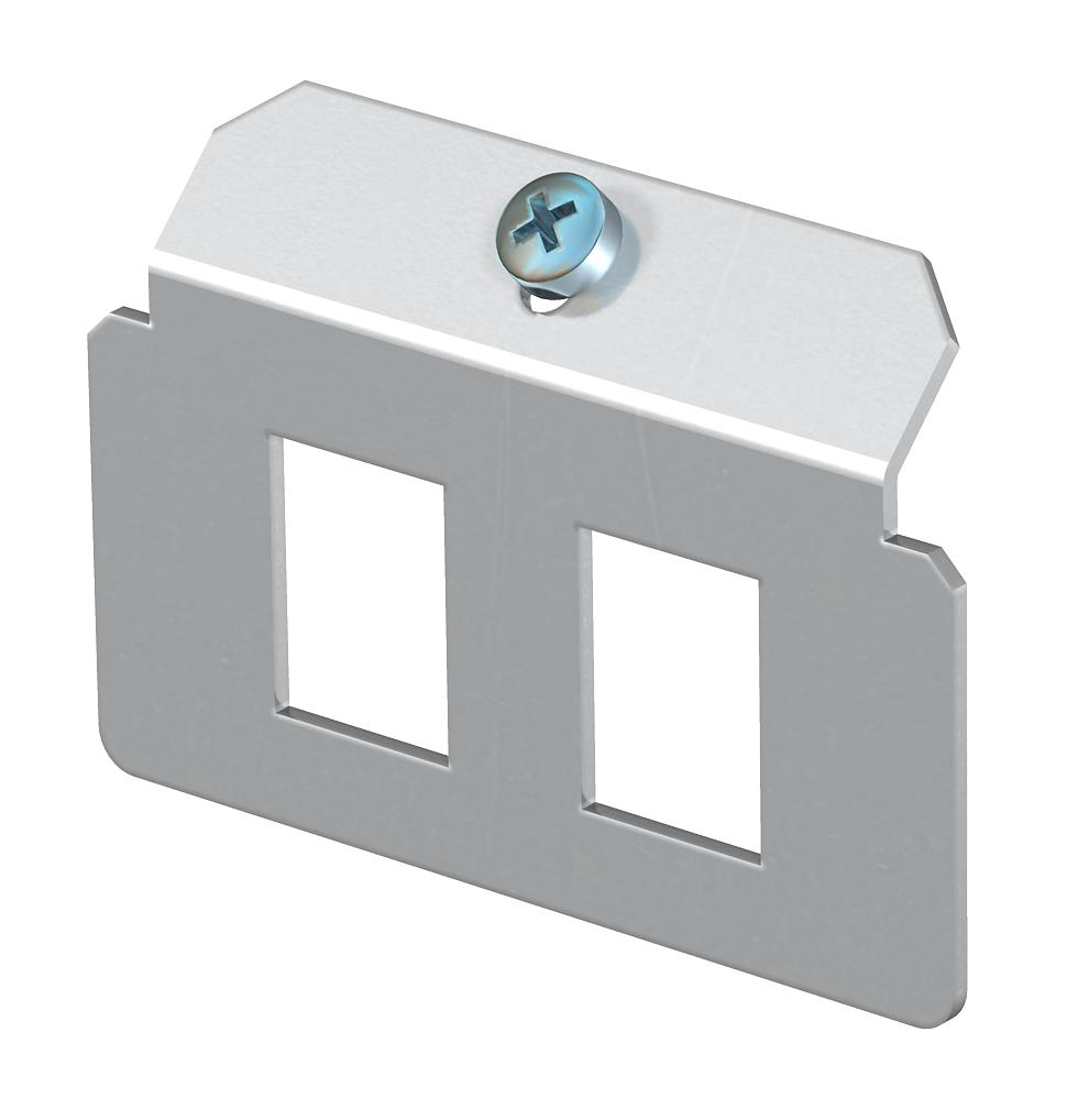 BETTERMANN Vollplatte Mod-Jack 2f alu MTM 2A Schraubbef