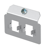 BETTERMANN Vollplatte Mod-Jack 2f alu MTM 2N Schraubbef