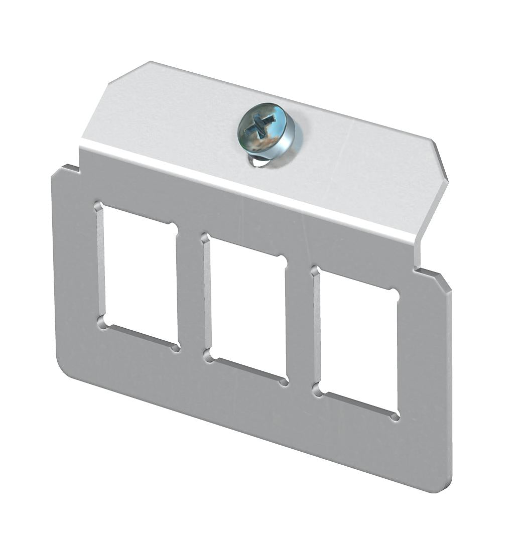 BETTERMANN Vollplatte Mod-Jack 3f edst MTM 3C Schraubbef