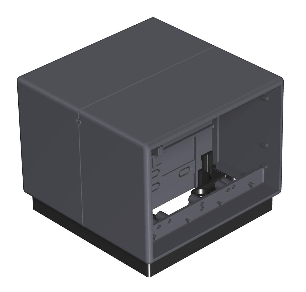 BETTERMANN Aufflur-Tank PA RAL7011 4f T4B 00C 7011 118x97x118mm f.Nasspflege