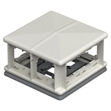 BETTERMANN Aufflur-Tank PA RAL7035 8f T8NL 00C 7035 225x138x225mm horiz