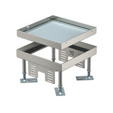 BETTERMANN Kassette nivellierbar VA rnd RKN3 4 V SL1 15 215mm 105-150mm 105mm