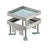 BETTERMANN Kassette nivellierbar VA rnd RKN3 4 V SL1 20 215mm 110-155mm 105mm