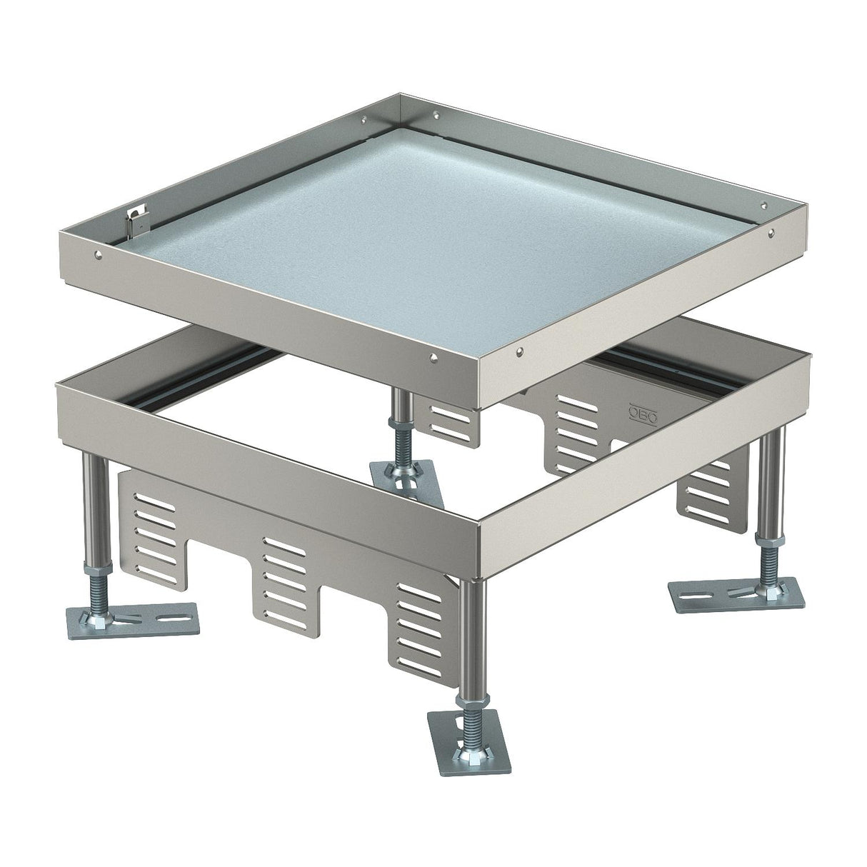 BETTERMANN Kassette nivellierbar VA rnd RKN3 9 V SL1 16 305mm 105-150mm 105mm