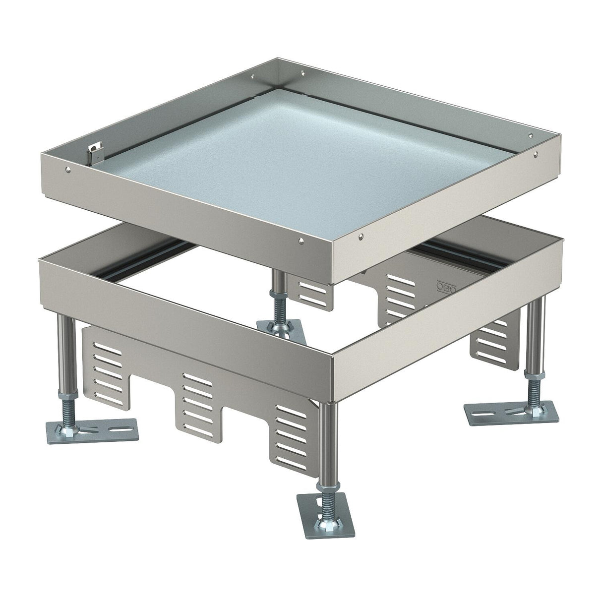 BETTERMANN Kassette nivellierbar VA rnd RKN3 9 V SL1 21 305mm 110-155mm 110mm