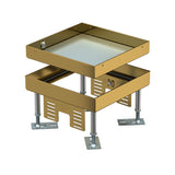 BETTERMANN Kassette nivellierbar VA nass RKN3 4 MS 25 quadrat 201mm 110-155mm
