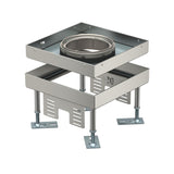 BETTERMANN Kassette nivellierbar VA nass RKFN3 4 VS 25 quadrat 201mm 110-155mm