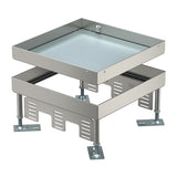 BETTERMANN Kassette nivellierbar VA nass RKN3 9 VS 25 quadrat 244mm 110-155mm