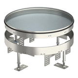 BETTERMANN Kassette nivellierbar VA rnd RKR2 9V 25 305mm 105-155mm