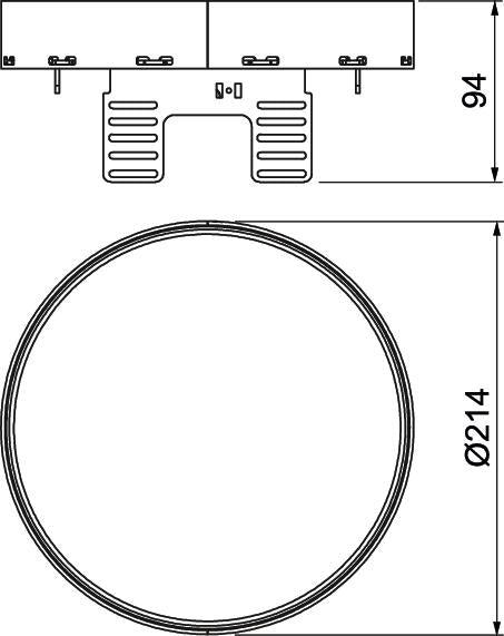 BETTERMANN Kassette VA rnd 215mm RKRN2UZD3R4VS25