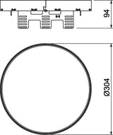 BETTERMANN Kassette VA rnd 305mm RKRN2UZD3R9VS25