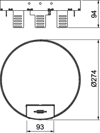 BETTERMANN Kassette VA rnd 275mm trocken RKSRN2UZD3R7VS25