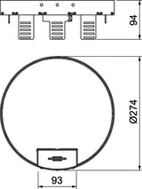 BETTERMANN Kassette VA rnd 275mm trocken RKSRN2UZD3R7VS25