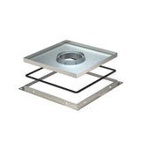BETTERMANN Kassettenrahmen VA quadrat RKF3 V2 20 20mm 18mm