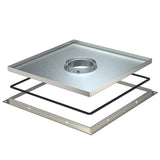 BETTERMANN Kassettenrahmen VA quadrat RKF3 V3 25 25mm 23mm