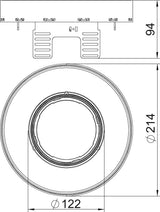 BETTERMANN Kassette VA rnd 215mm RKFRN2UZD3R4VS25