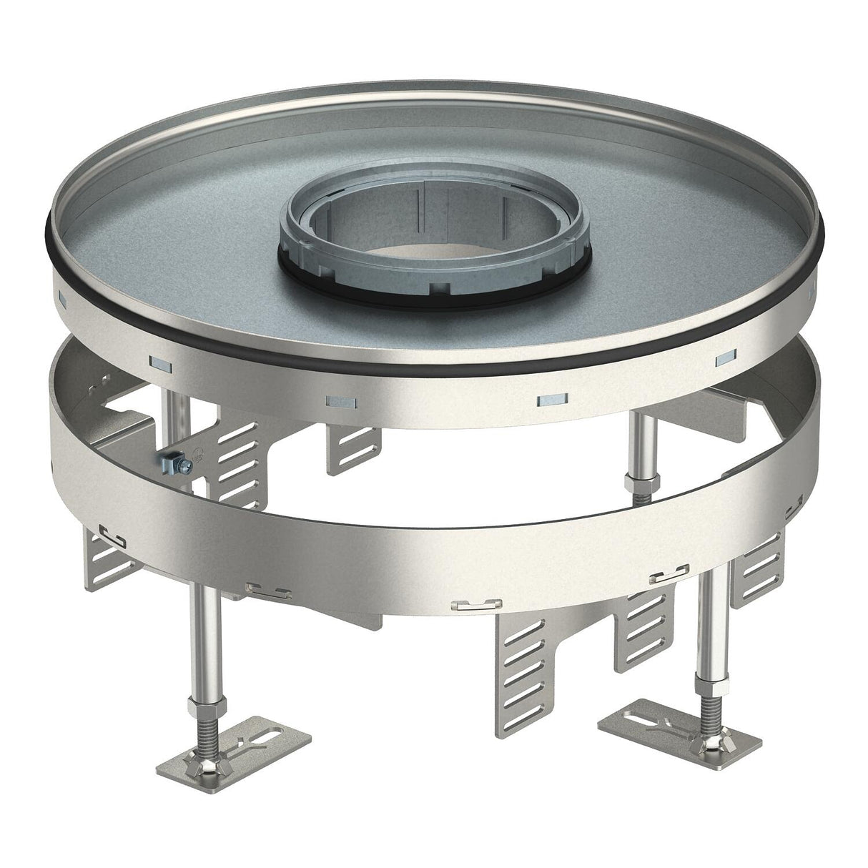 BETTERMANN Kassette nivellierbar VA rnd RKFR2 9 SL2V2 25 305mm 109-159mm