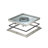 BETTERMANN Kassettenrahmen VA quadrat RKF2 SL2 V2 40 40mm 34mm