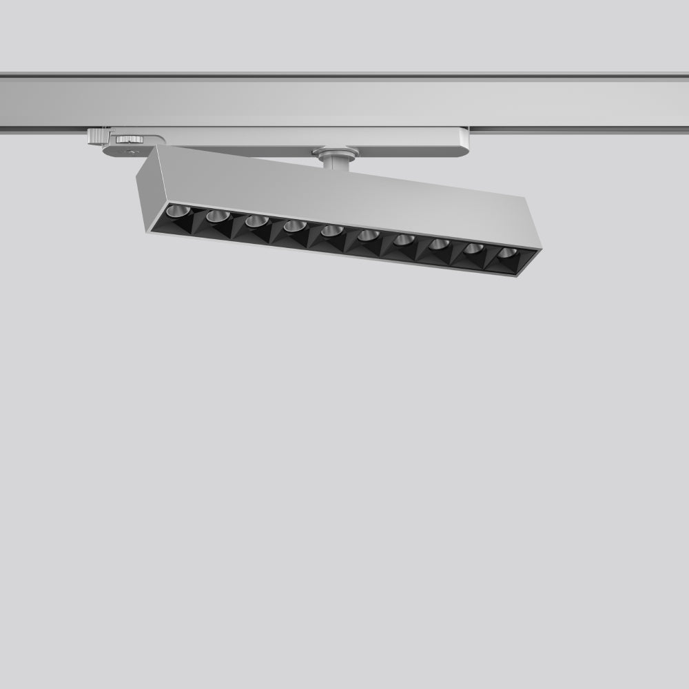RZB LED-Schienenstrahler 25W Konv 2LEDs BeamLine Slim 742172.004.1 si 3000K ws