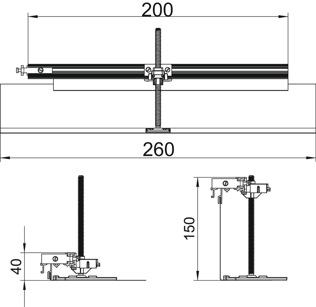 BETTERMANN Abzweigeinheit ST 90° 1-110mm OKA-G20040150FBL