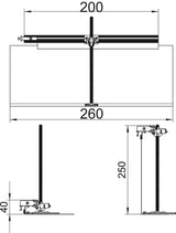 BETTERMANN Abzweigeinheit ST 90° 1-110mm OKA-G20040240FBL