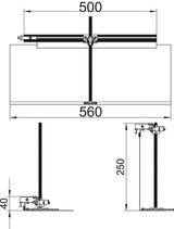 BETTERMANN Abzweigeinheit ST 90° 1-110mm OKA-G50040240FBL