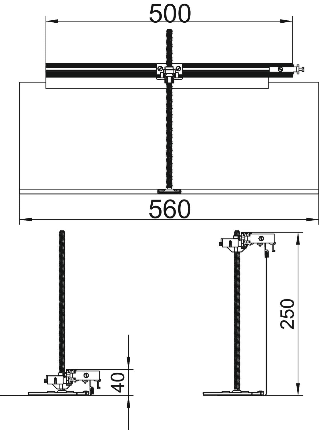 BETTERMANN Abzweigeinheit ST 90° 1-110mm OKA-G50040240FBR