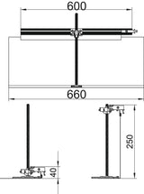 BETTERMANN Abzweigeinheit ST 90° 1-110mm OKA-G60040240FBR