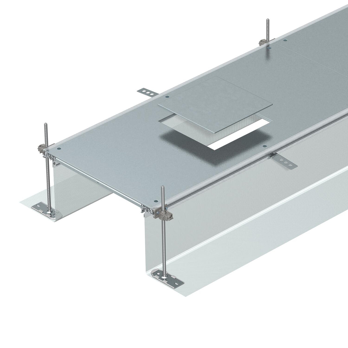 BETTERMANN Unterflurkanal offen ST OKA-G30040240D4 300x2400mm 40-240mm
