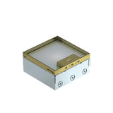 BETTERMANN Geräteeinsatz Ms quadrat 2f UDHOME4 2M V gr m.Belagaussp 15mm