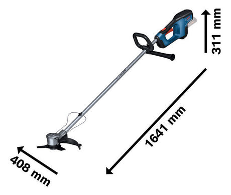 BOSCH-EW Akku-Rasentrimmer 18V  23mm Professional GFR 18V-23 solo 1641cm
