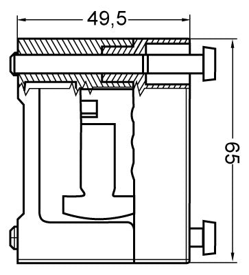 SIEMENS Sammelschienenträger 1p 5mm 5SH3540