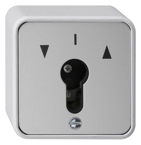 GIRA Schlüsseltaster-Modul gr 1S AP IP44 WG AP 016330