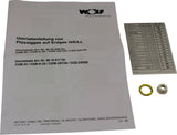Wolf Ersatzteil Umrüstsatz Flüssiggas - Erdgas und Erdgas E - LL, für CGB-(K)-24 | Art.-Nr. 8610611