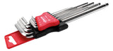 CIMCO Schlüsselsatz 6-Kant PVC-Sockel 110604 9tlg 1,5-10mm Mit Kugelkopf