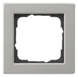 GIRA Rahmen 1f edst Metall E2 021133
