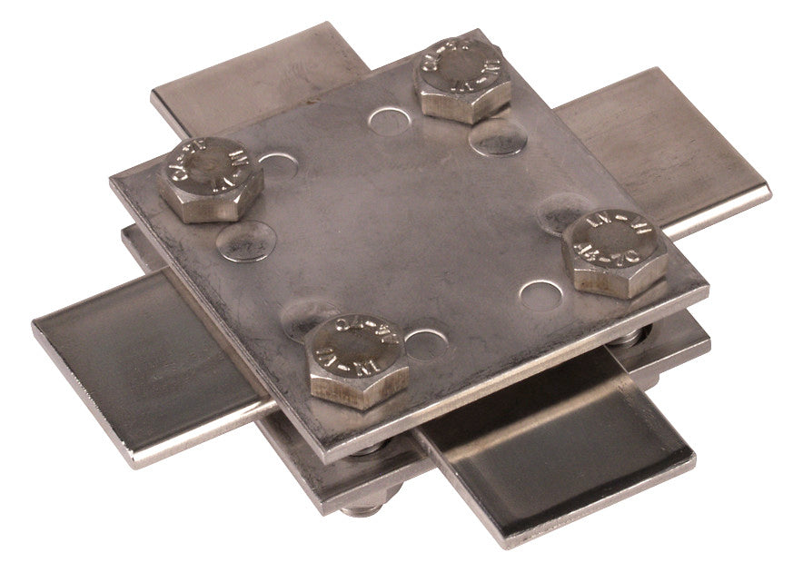 DEHN SE Kreuzverbinder V4A unbeh KS FL30 V4A Sechskantschraube
