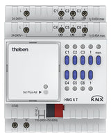 THEBEN Heizungsaktor KNX REG 6Ausg 0,45A HMG 6 T KNX 24-250V Handschaltung
