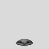 BEGA LED-Bodeneinbauleuchte 1,3W 3000K 77069K3 20lm 24V IP67 Konv graphit