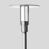 BEGA LED-Aufsatzleuchte 26,5W 76mm 4000K 77120AK4 2874lm si Konv Alu Kst_opal