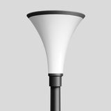 BEGA LED-Aufsatzleuchte 18W 76mm 3000K 77121K3 1617lm graphit Konv Alu IP65