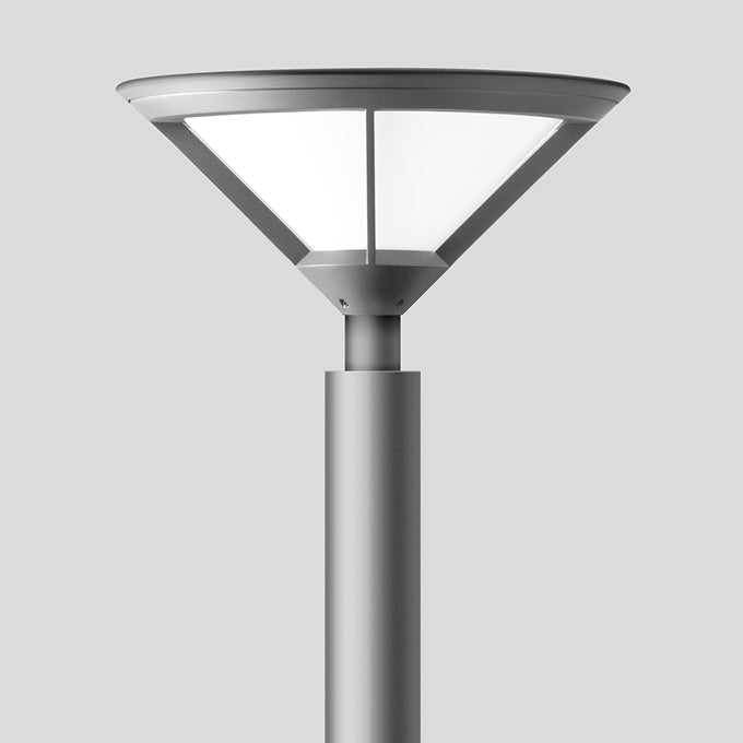 BEGA LED-Aufsatzleuchte 26,6W 76mm 4000K 77180AK4 2495lm si Konv Alu Kst_opal