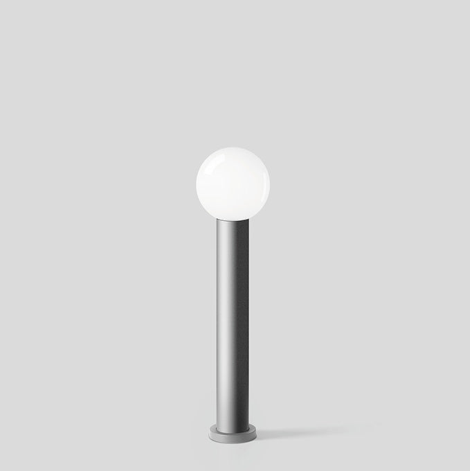 BEGA LED-Pollerleuchte 4,8W IP65 3000K 77224AK3 539lm si Alu Gl_opal