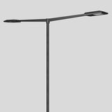 BEGA LED-Aufsatzleuchte 106W 76mm 3000K 77758K3 15106lm graphit Konv Alu Gl_tr