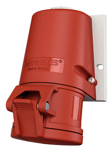 MENNEKES CEE-Steckdose 4p 16A 6h 400V/rt 1343 IP44 AP schraubl.Kl Kst