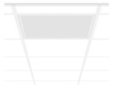 RZB LED-Deckeneinbauleuchte 26-37W 4000K SideliteECO 312777.002.1.76 5000lm ws