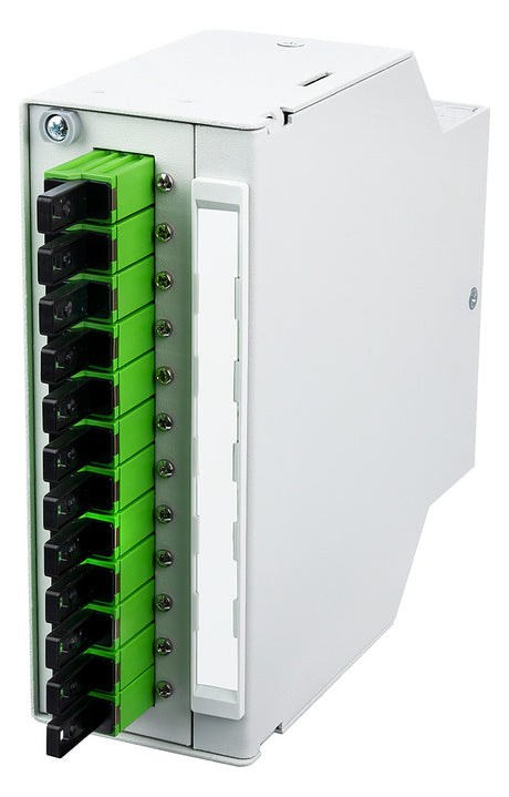 METZ CONNECT LWL-Patchpanel APC 12f OS2 15024A05912-E Hutschiene E2000 max:12f