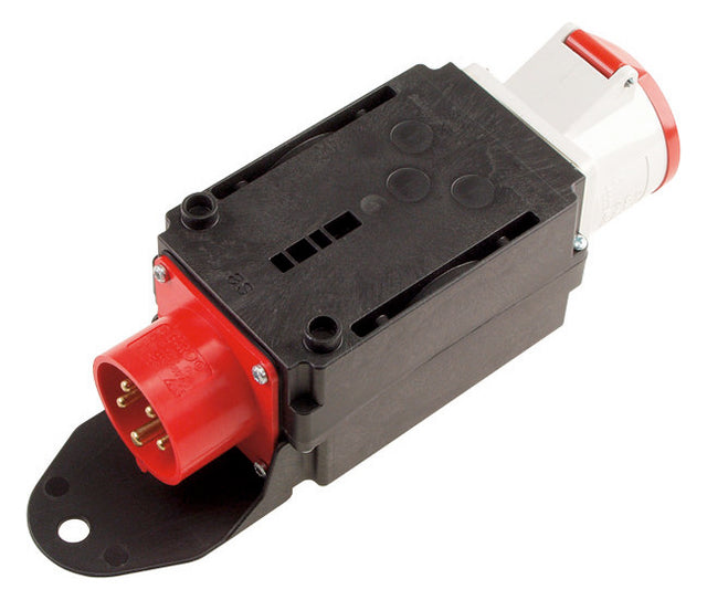 BACHMANN Energiewürfel Kst sw IP44 349.012 1x32A5p400V CEE-16A