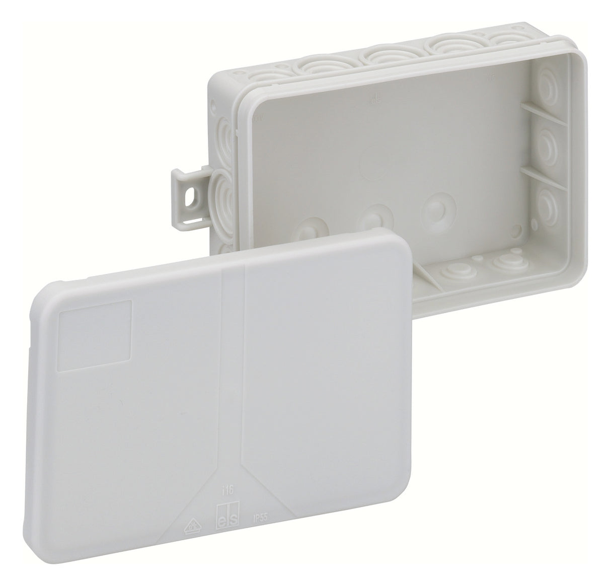 SPELSBERG Abzweigdose IP55 2,5qmm Kst i 16-L 85x130x37mm rechteck Wand/Decke